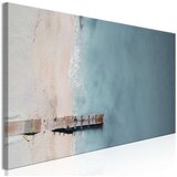  Slika - Sea and Wooden Bridge (1 Part) Narrow Grey 135x45 Cijene