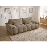 Bobochic Paris Rjava sedežna garnitura iz šenilje 264 cm Ivane – | Shoptok.si