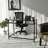 Woody Fashion Radni sto 100x75x45cm Crno-siva | Eponuda.ba