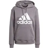 Adidas ESSENTIALS BIG LOGO REGULAR FLEECE HOODIE Ženska dukserica, smeđa, veličina