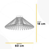 Lesnina XXXL STROPNA SVETILKA 60/22 cm | Shoptok.si