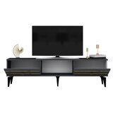 Hanah home tv polica pelin anthracite gold Cene