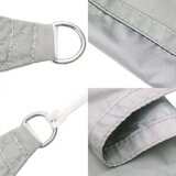  Senčno jadro svetlo sivo 6x4 m 100 % poliester oxford | Shoptok.si