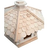  Drvena hranilica za ptice sa posudom za hranu 56x46x37 | shoptok.hr