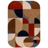 Flair Rugs Ročno tkana volnena preproga v barvi terakote 200x290 cm Mia Arch – Cene