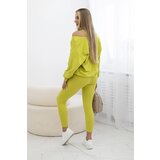 Kesi 3-piece set Sweatshirt + top + leggings kiwi | shoptok.hr