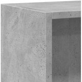 Ormarić za knjige s 2 razine boja betona 60x30x76,5 cm drveni | Eponuda.com
