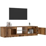 TV ormarić LED boja drva 140x40x36 cm konstruirano drvo | shoptok.hr