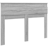  Uzglavlje s uzglavljem Siva Sonoma 150 cm Konstruirano drvo | shoptok.hr