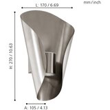 Eglo 94779 - LED spoljno svetlo BOSARO 2xLED/2,5W/230V IP44 | Eponuda.com