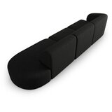 Milo Casa Črna sedežna garnitura iz šenilje levi kot 311 cm Paolo – | Shoptok.si