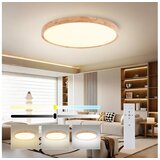  Brilagi - LED prigušiva svetiljka WOODROUND LED/70W/230V 3000-6000K Ø 80 cm + daljinski upravljač | Eponuda.com
