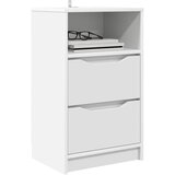  Noćni ormarići 2 pcs Bijelo 40 x 30 x 467 cm Konstruirano drvo | Eponuda.com