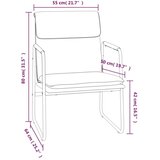  Počivalnik moder 55x64x80 cm blago, (20957997) | Shoptok.si