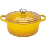 Le Creuset Signature Bräter rund 24 cm nectar | shoptok.hr