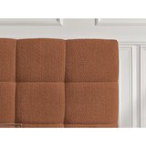 Bobochic Paris Podstavljeni tapecirani/od iverice bračni krevet s prostorom za odlaganje s podnicom 160x200 cm boje terakote Kumo – | shoptok.hr