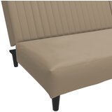 vidaXL Dvosjed na razvlačenje od umjetne kože boja cappuccina | shoptok.hr