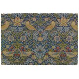 Artsy Doormats Predpražnik iz kokosovih vlaken 60x90 cm William Morris Strawberry Thief – Cene