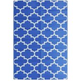 Vanjski Zunanja preproga modra 140x200 cm PP | Shoptok.si