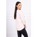 Kesi Blouse with 3D graphics Remarkable powder pink | Eponuda.ba