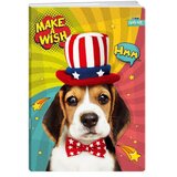 Play premium, sveska sa UV lakom, A4, karo, 60 lista, Fuzzy pets Make a wish