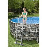 Bestway bazen power steel 6,10x3,66x1,22m imitacija kamena ovalni | Eponuda.com