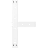  Noge za klub stolić T-oblika 2 kom Bijele 40x25x(30-31) cm Čelik | Eponuda.com