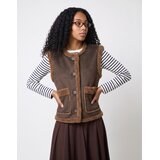 Vero Moda Telovniki & Jope VMLINA SHORT TEDDY Kostanjeva | Shoptok.si