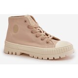 Big Star Women's high-ankle sneakers Big Star Beige | shoptok.hr