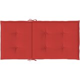  Jastuci za vrtne stolice 2 kom crveni 100x50x3 cm od tkanine | shoptok.hr