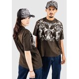 Affliction Jump T-shirt dark brown | Shoptok.si
