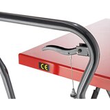 eurokraft basic dvižni ploski voziček, dvig 435 - 1500 mm, nosilnost 350 kg | Shoptok.si