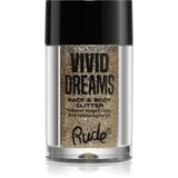 Rude Cosmetics Vivid Dreams bleščice za obraz in telo odtenek Visionary 2.7 g | Shoptok.si