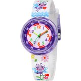 Oem Otroška ura ST-11393 - Bela / Vijolična Cene