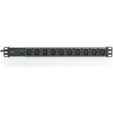 Digitus Socket strip with aluminum profile, 10-way, 2 m supply cable IEC C14 plug Cijene
