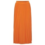 Only Melisa Plisse Skirt - Orange Peel Narančasta Cijene