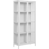 House Nordic Bijela metalna vitrina 80x175 cm Brisbane – | shoptok.hr