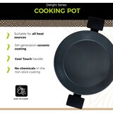  BE Living Niska posuda za kuhanje s poklopcem Delight Black 28 cm | shoptok.hr