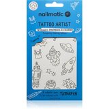 Nailmatic Tattoo Artist Temporary Coloring Tattoos tetovaža za djecu 3 y+ Galaxy 9x16,3 cm Cijene
