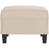  Stolček za noge krem 70x55x41 cm tkanina iz mikrovlaken, (20983967) | Shoptok.si