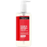 Neutrogena gel za umivanje obraza - Clear & Defend Face Wash Gel