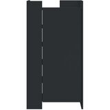 vidaXL Omarica za čevlje črna 52x37,5x100 cm inženirski les | Shoptok.si