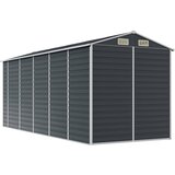  Vrtno spremište antracit 191 x 470 x 198 cm pocinčani čelik | shoptok.hr