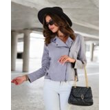 Resti Women's eco-suede ramoneskin jacket with pockets | Shoptok.si