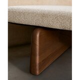 Kave Home Bež/u tamnoj prirodnoj boji ležaljka od šenila (promjenjiva) Topaz – | shoptok.hr