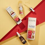 Eveline Cosmetics Platinum & Collagen Advanced Facial Serum Anti-Aging Treatment serum protiv bora s kolagenom 30 ml | shoptok.hr