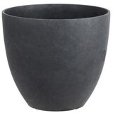 Edelman Okrugla tegla za biljke Bravo (Ø x V: 30,5 x 26 cm, Plastika, Antracit) Cijene