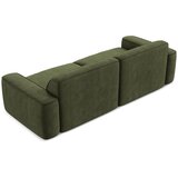 Makamii Zelena sedežna garnitura iz šenilje 244 cm Omao – | Shoptok.si