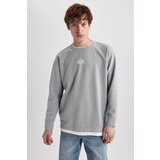 DEFACTO Oversize Fit Printed Long Sleeve Sweatshirt cene