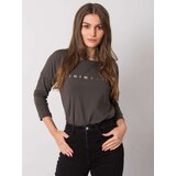 RELEVANCE Blouse-RV-BZ-0126.01P-dark khaki | Shoptok.si